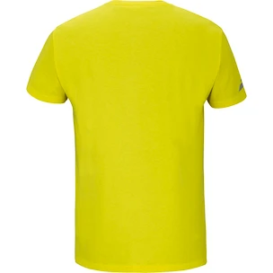 Pánske tričko Babolat  Exercise Message Tee Men Blazing Yellow L