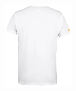 Pánske tričko Babolat  Exercise Message Tee Men White/White M