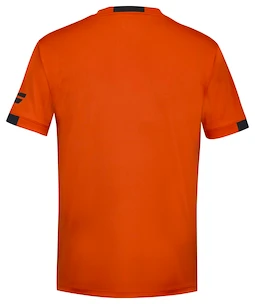 Pánske tričko Babolat  Play Crew Neck Tee Men Fiesta Red L