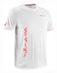 Pánske tričko Babolat  Strike Crew Neck Tee Men White/Strike Red