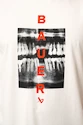 Pánske tričko Bauer  Acidwash Photoreel Tee White