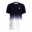 Pánske tričko BIDI BADU  Crew Gradiant Tee Dark Blue/White