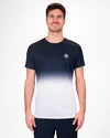 Pánske tričko BIDI BADU  Crew Gradiant Tee Dark Blue/White