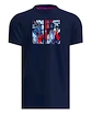 Pánske tričko BIDI BADU  New York 2024 Chill Tee Dark Blue/Red