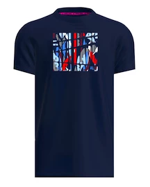 Pánske tričko BIDI BADU New York 2024 Chill Tee Dark Blue/Red