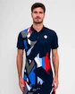 Pánske tričko BIDI BADU  New York 2024 Polo Dark Blue/Red