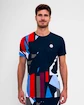 Pánske tričko BIDI BADU  New York 2024 Tee Dark Blue/Red