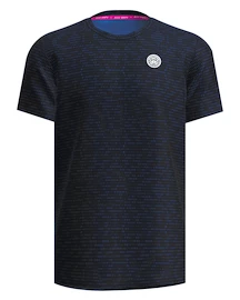 Pánske tričko BIDI BADU Spike Crew Two Colored Tee Dark Grey/Blue