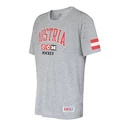 Pánske tričko CCM  FLAG TEE TEAM AUSTRIA Athletic Grey