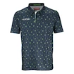 Pánske tričko CCM Golf Fitted Printed Polo Dark Midnight