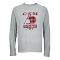 Pánske tričko CCM Holiday HOLIDAY MASCOTT LUMBER L/S TEE