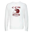 Pánske tričko CCM Holiday HOLIDAY MASCOTT LUMBER L/S TEE L, šedá