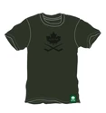 Pánske tričko CCM Nostalgia LEAF S/S TEE DARK GREEN