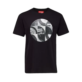 Pánske tričko CCM Nostalgia PUCKS S/S TEE Black