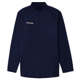 Pánske tričko CCM Outdoor Thermal LS Shirt Heather Blue