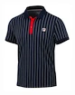 Pánske tričko Fila  Polo Stripes Navy/White L