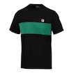 Pánske tričko Fila  T-Shirt Bosse Black/Green Jacket