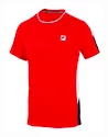 Pánske tričko Fila  T-Shirt Gabriel Navy/Fila Red  L