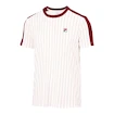 Pánske tričko Fila  T-Shirt Stripes Jascha 2 White Alyssum/Cabernet