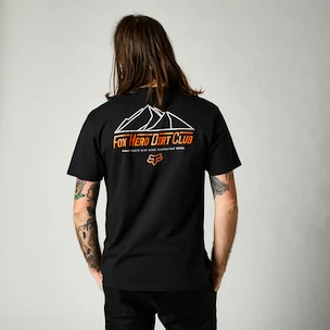 Pánske tričko Fox  Hero Dirt Ss Premium Tee Black M