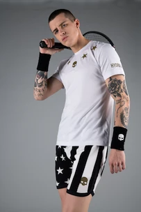 Pánske tričko Hydrogen  Star Tech Tee White/Gold XXL