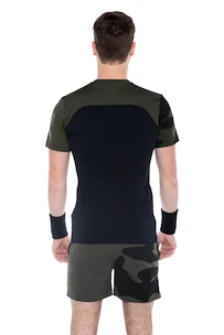 Pánske tričko Hydrogen  Tech Camo Tee White/Military Green S