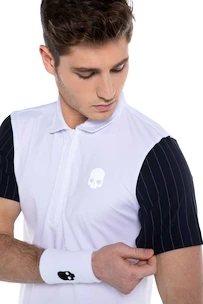 Pánske tričko Hydrogen  Tech Zipped Polo White/Blue