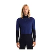 Pánske tričko Icebreaker Merino 200 Oasis Sonebula LS High Neck Mid Navy/Royal Navy/Snow/Cb