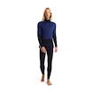 Pánske tričko Icebreaker Merino 200 Oasis Sonebula LS High Neck Mid Navy/Royal Navy/Snow/Cb