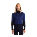 Pánske tričko Icebreaker Merino 200 Oasis Sonebula LS High Neck Mid Navy/Royal Navy/Snow/Cb