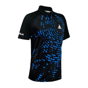 Pánske tričko Joola  Shirt Centrela Polo Black/Blue