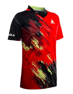 Pánske tričko Joola  Shirt Elanus Black/Red