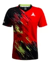 Pánske tričko Joola  Shirt Elanus Black/Red L