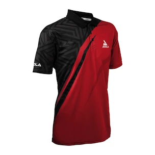 Pánske tričko Joola  Shirt Synergy Red/Black