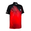 Pánske tričko Joola  Shirt Zephir Polo Black/Red