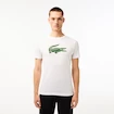 Pánske tričko Lacoste  Big Logo Core Performance T-Shirt White/Green M