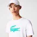 Pánske tričko Lacoste  Core Performance Light White/Green L