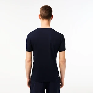 Pánske tričko Lacoste  Core Performance Navy/White L