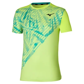 Pánske tričko Mizuno Mugen Shadow Graphic Tee Neo Lime