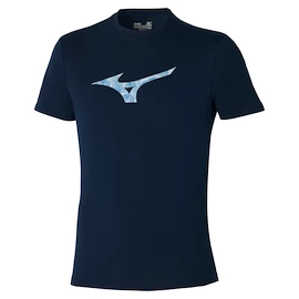 Pánske tričko Mizuno Paris Graphic Tee Pageant Blue