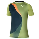 Pánske tričko Mizuno  Release Shadow Graphic Tee Calliste Green S