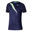 Pánske tričko Mizuno  Release Shadow Graphic Tee Evening Blue M