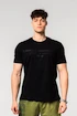 Pánske tričko Nebbia  Muscle Fit T-shirt FLEXIN' Black XL