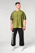 Pánske tričko Nebbia  Washed-off Oversized T-shirt LIFTING CLUB Green