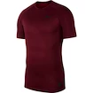 Pánske tričko Nike  Pro BRT Top SS Wine S