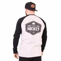 Pánske tričko Roster Hockey  SORRY RAGLAN GreyBlack