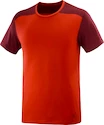 Pánske tričko Salomon  Essential Colorblock Fiery Red M