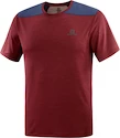 Pánske tričko Salomon  Outline SS Tee Cabernet XL