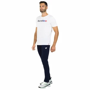 Pánske tričko Tecnifibre  Club Cotton Tee White