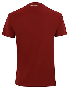 Pánske tričko Tecnifibre  Club Tech Tee Cardinal